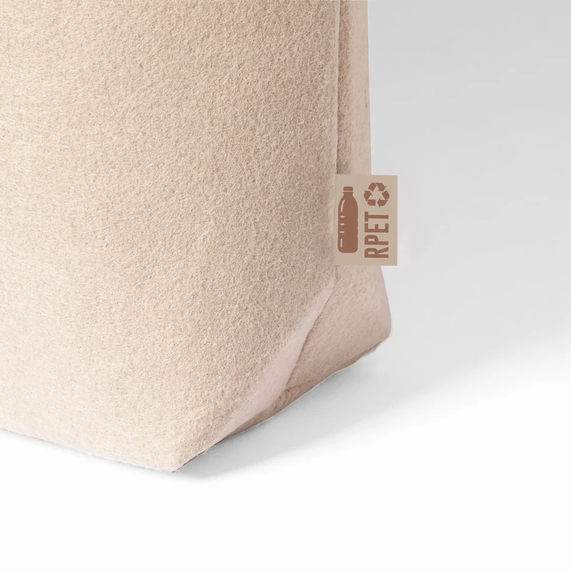 Sac en feutrine rpet et similicuir jusqu'à 6kg de poids KOMPUL