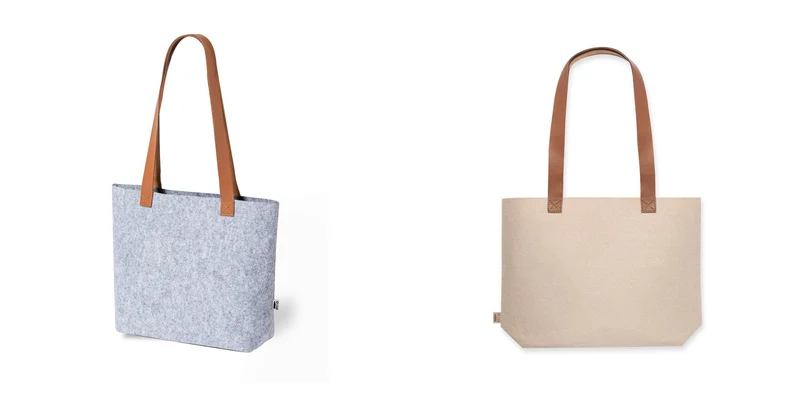 Sac en feutrine rpet et similicuir jusqu'à 6kg de poids KOMPUL
