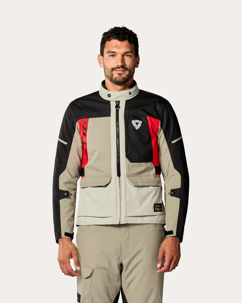 Jacket Convergent H2O | Sand-Red