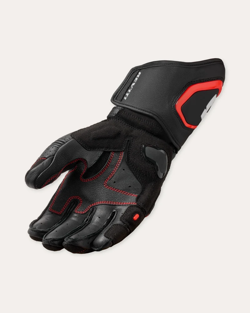 Gloves Argon 3 | Black-Neon Red