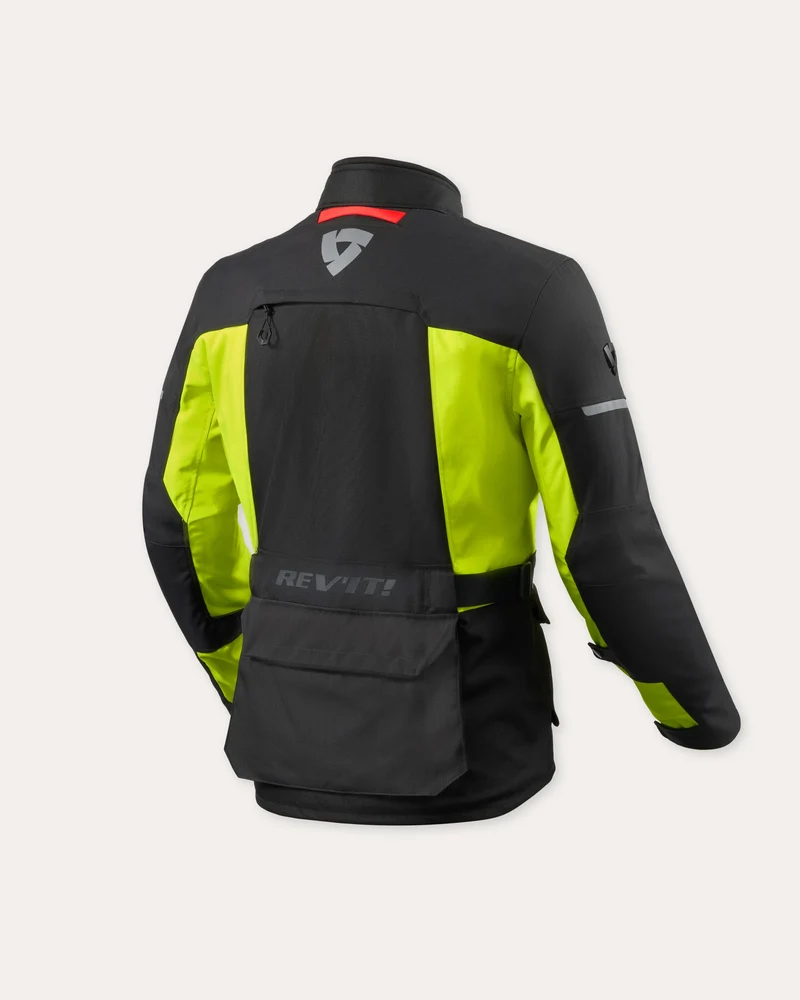 Jacket Outback 5 H2O | Black-Neon Yellow