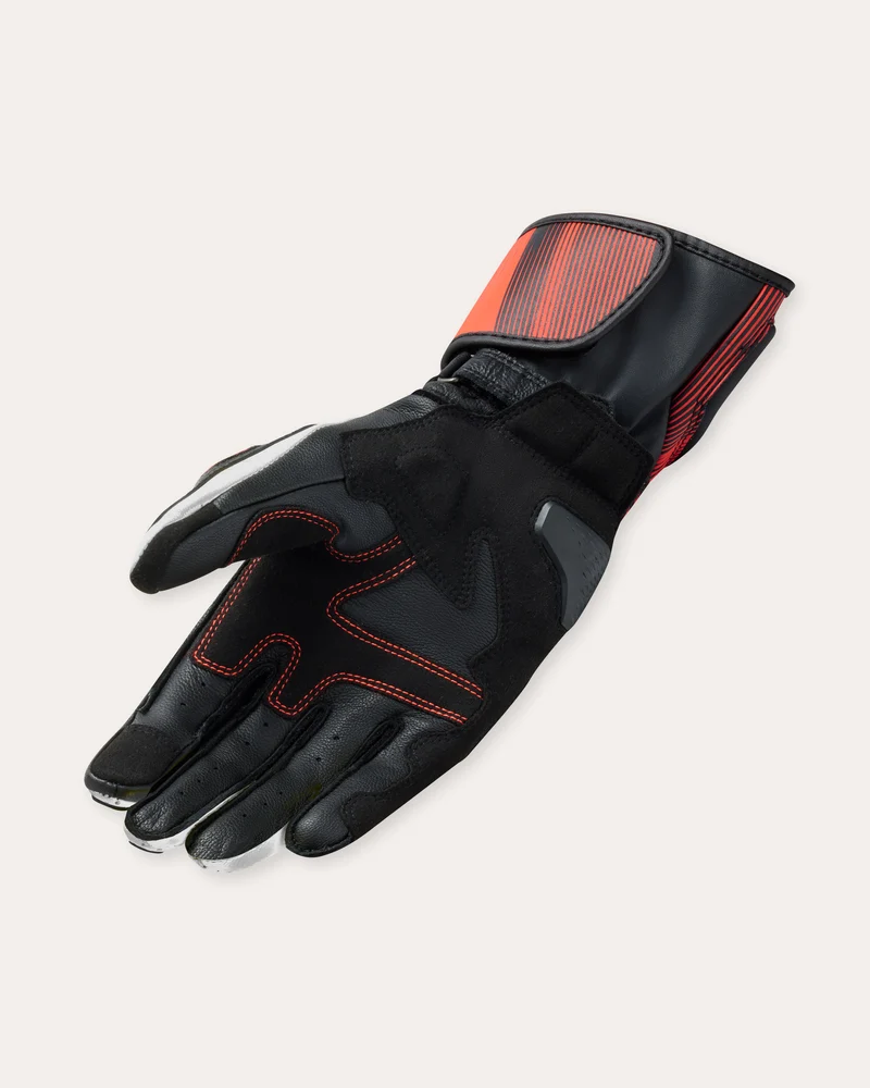 Gloves Metis 2 | Black-Neon Red