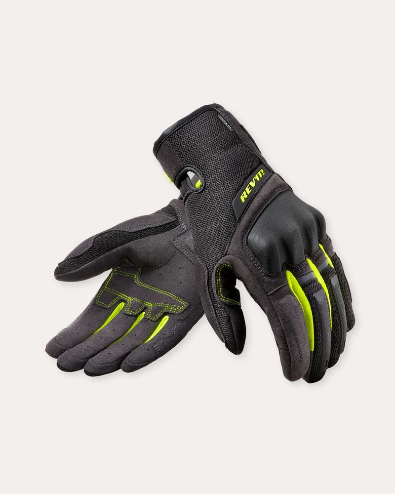Gloves Volcano Ladies | Black-Neon Yellow