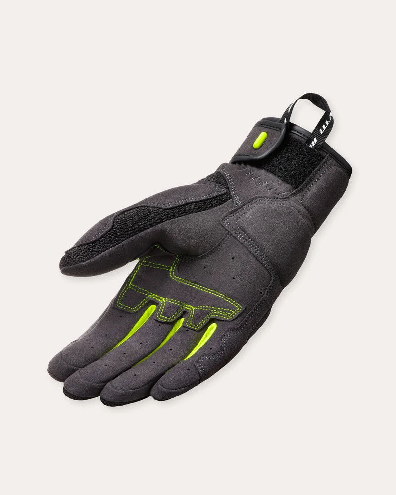 Gloves Volcano Ladies | Black-Neon Yellow