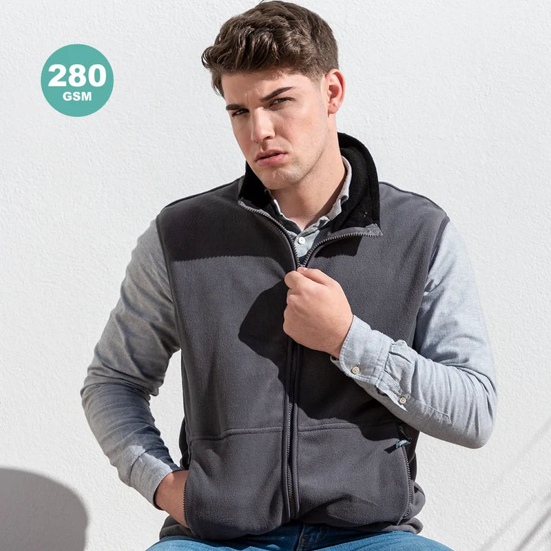 Veste chaude et lisse micro polaire 155g/m2 PEYTEN
