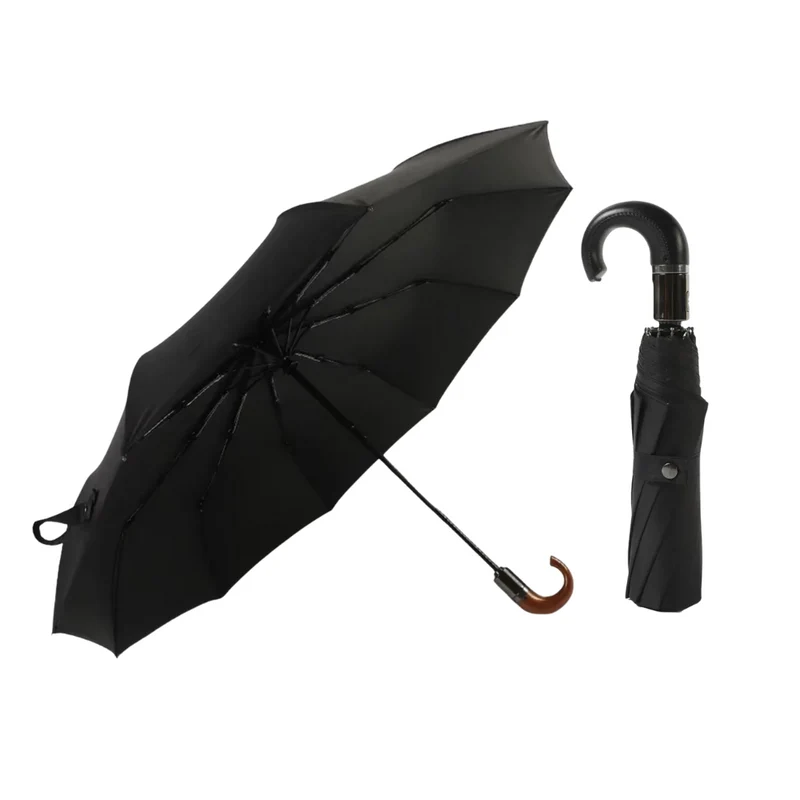 Windprotect - parapluie anglais, pliant et compact, large couverture, automatique.