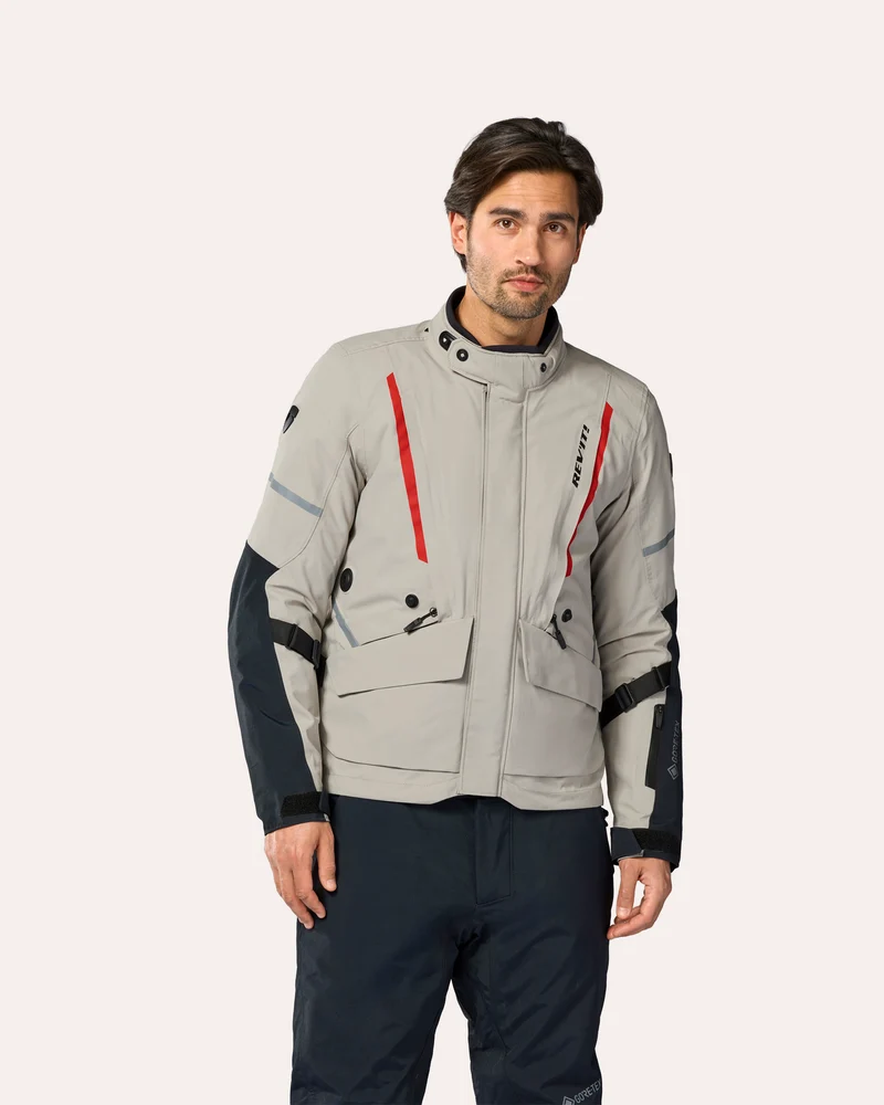 Jacket Vertical 2 GTX | Grey-Red