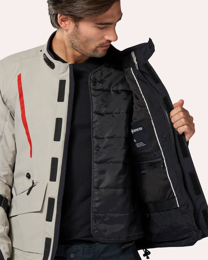 Jacket Vertical 2 GTX | Grey-Red