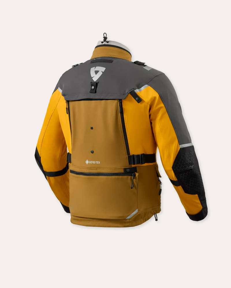 Jacket Defender 4 GTX | Black-Ocher Yellow
