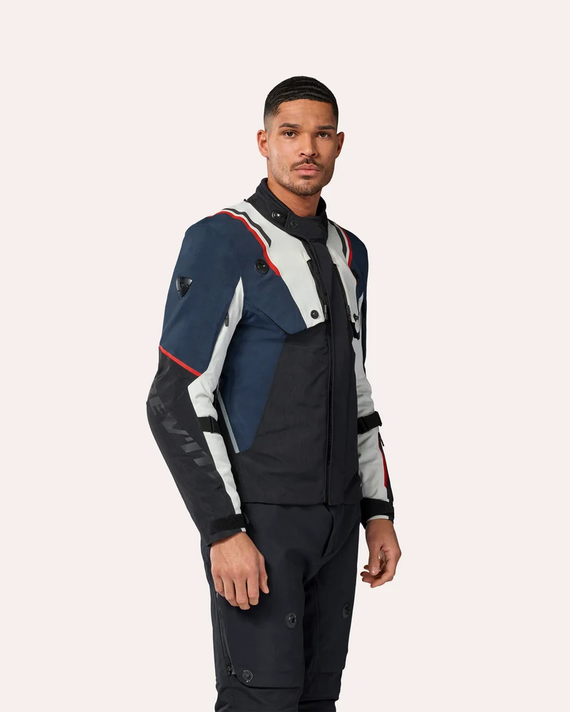 Jacket Fractal H2O | Blue-White