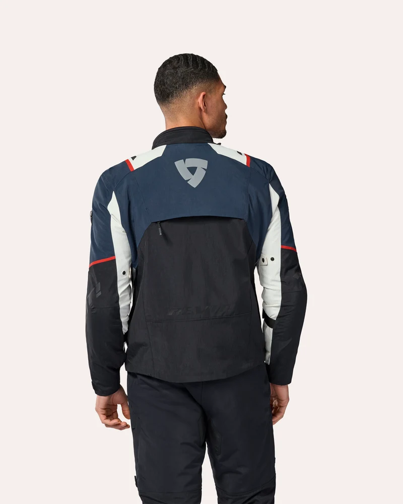 Jacket Fractal H2O | Blue-White