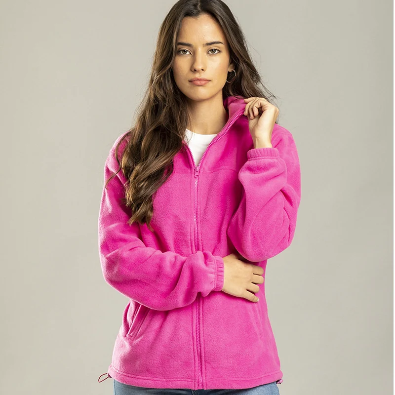 Veste en laine polaire chaude et lisse de 280g/m2 HIZAN