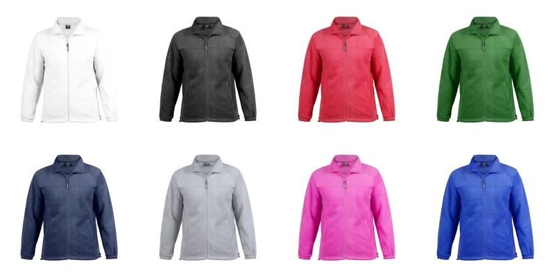 Veste en laine polaire chaude et lisse de 280g/m2 HIZAN