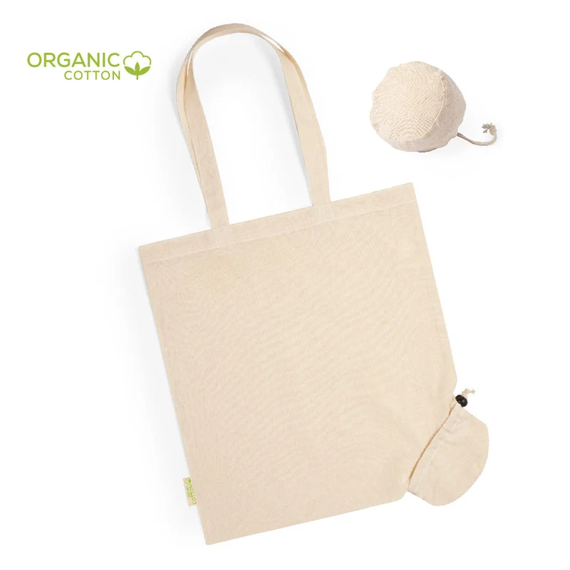 Sac pliable 100 % coton biologique de 120gr/m2 NEPAX