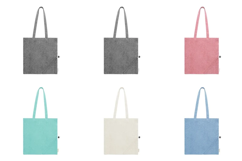 Sac pliable 100% coton recyclé 120gr/m2 BIYON