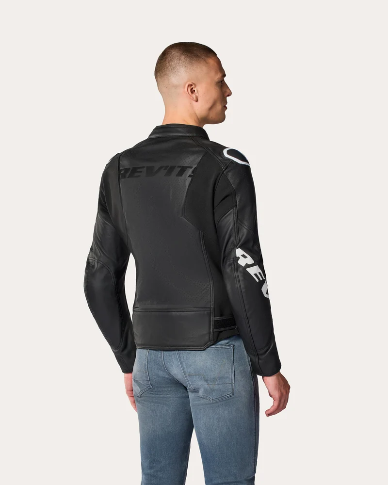 Jacket Quadratic | Black-Neon Red