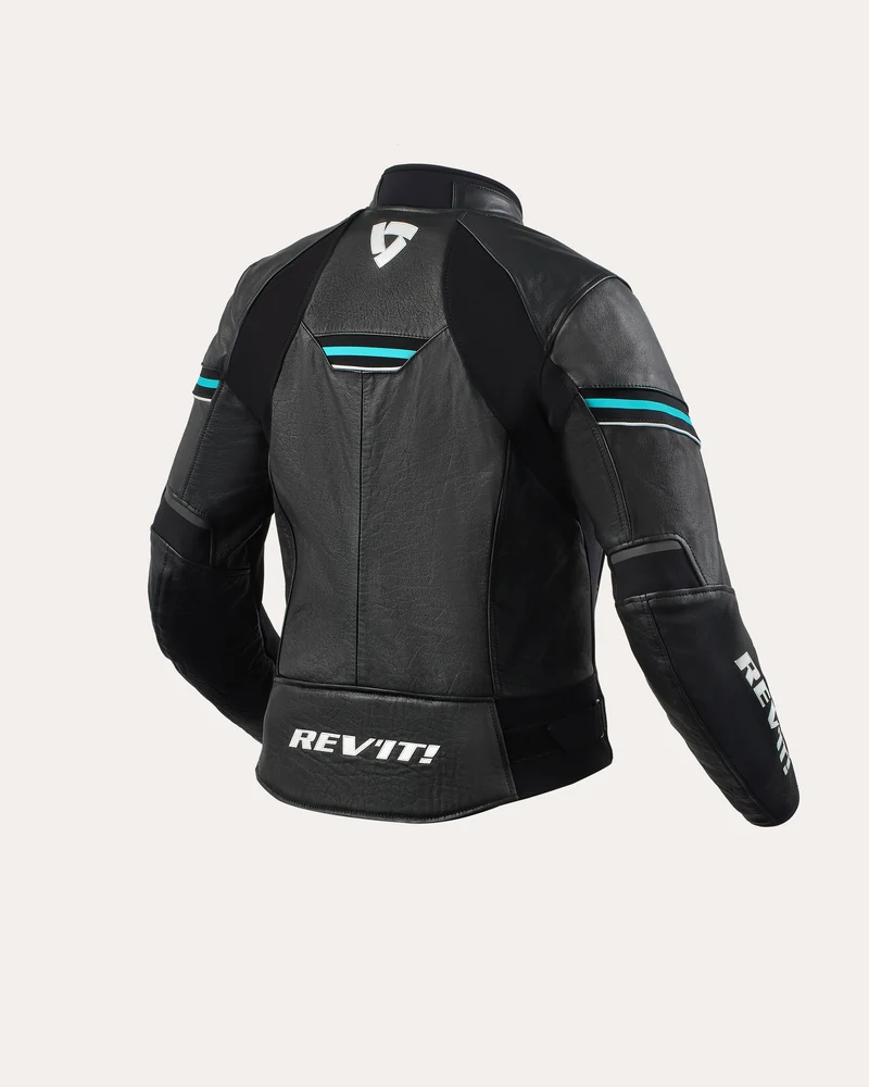 Jacket Median Ladies | Black-Turquoise