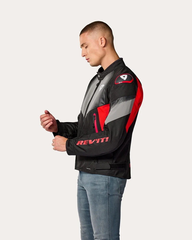 Jacket Control H2O | Black-Red