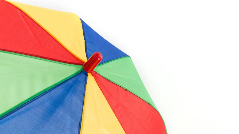 Parapluie à 8 panneaux en polyester résistant ESPINETE