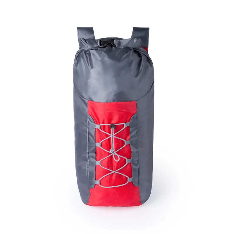 Sac à dos pliable en polyester 210d en ripstop (polyester maillé) HEDUX