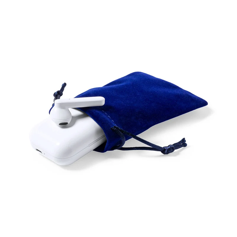 Sac doux en suédine avec cordon de serrage pour fermeture HIDRA