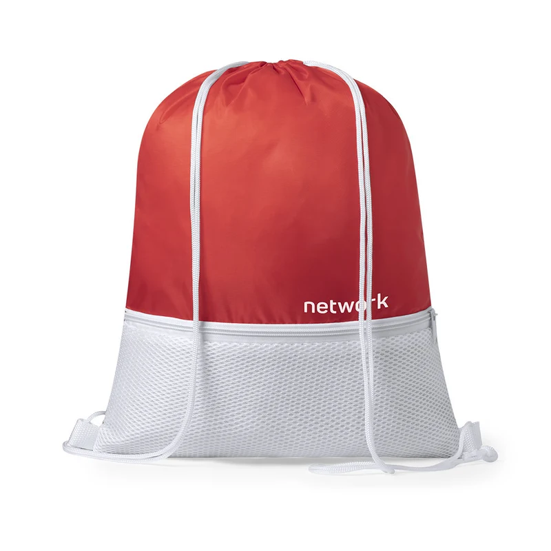 Sac à dos avec cordelette en polyester souple 210d NABAR