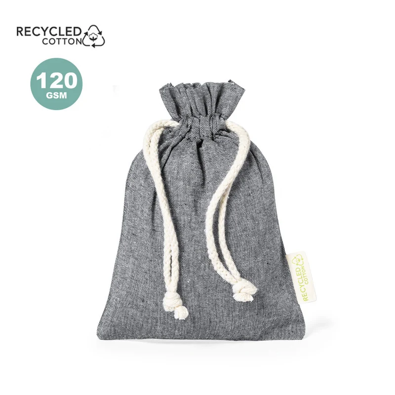 Sac en matière résistante 100% coton recyclé GRS de 120g/m2 KARZAK