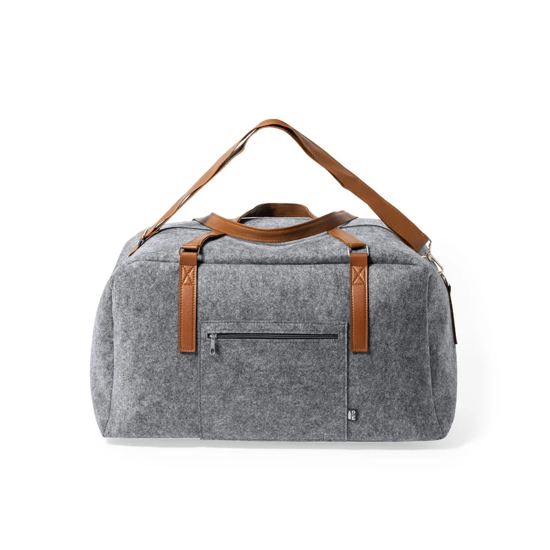 Sac en feutrine rpet et similicuir DENVER