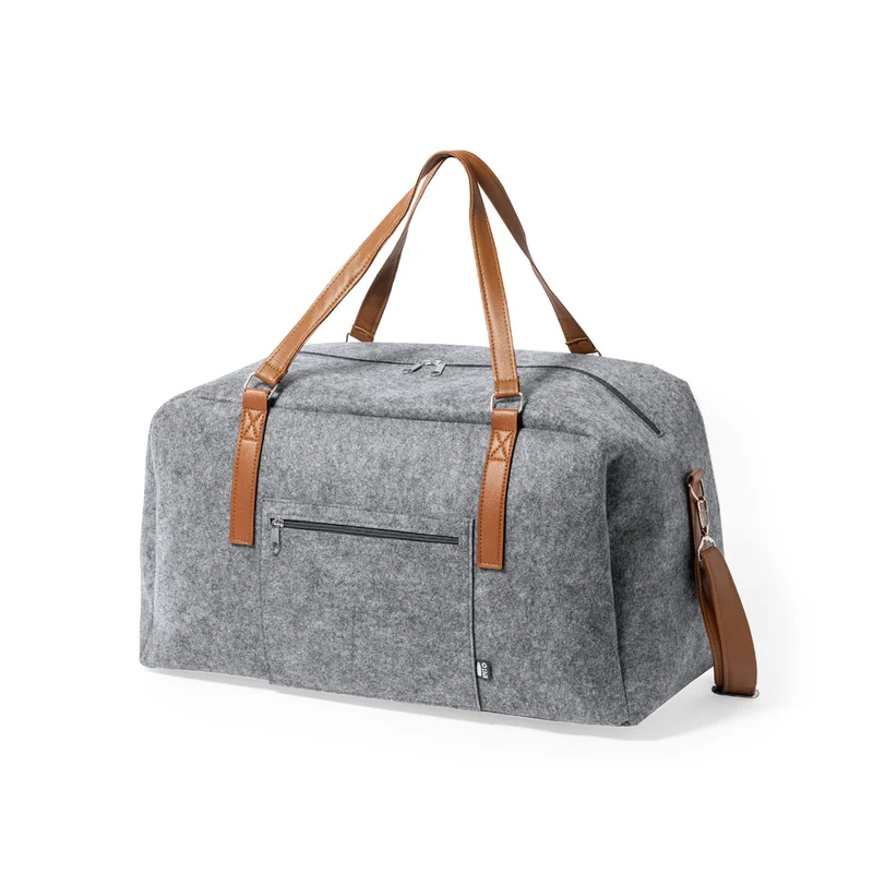Sac en feutrine rpet et similicuir DENVER
