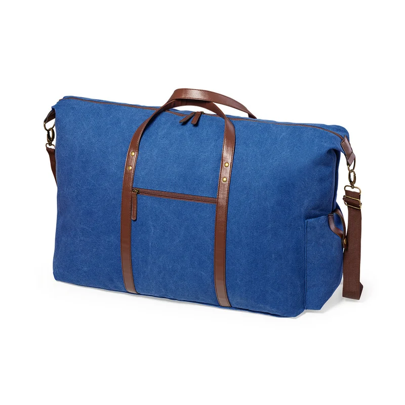 Sac en toile résistante 480mg/m2 avec bandoulière en similicuir STARIUX