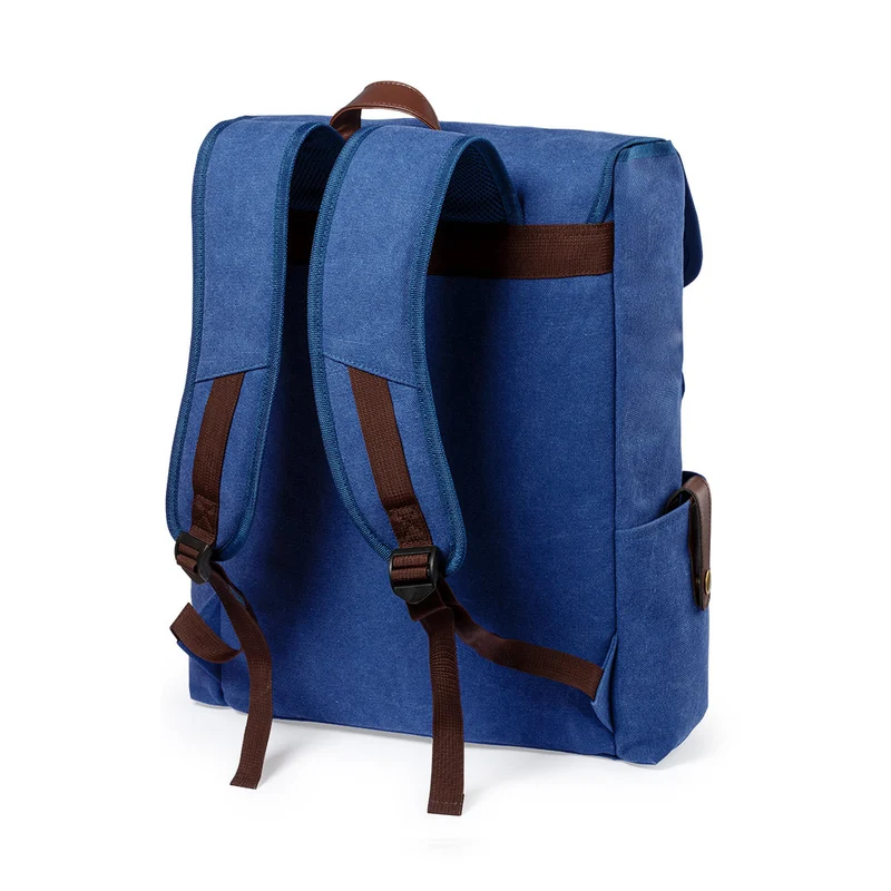 Sac à dos en toile 480g par m2 avec sangle de fixation et poignée de transport en similicuir SNORLAX