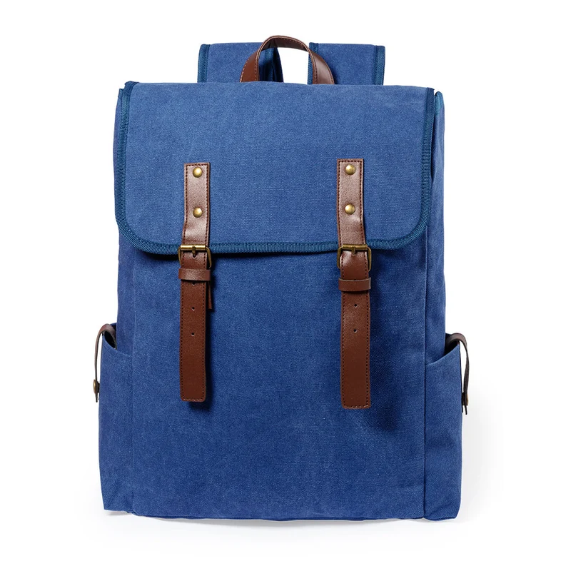 Sac à dos en toile 480g par m2 avec sangle de fixation et poignée de transport en similicuir SNORLAX