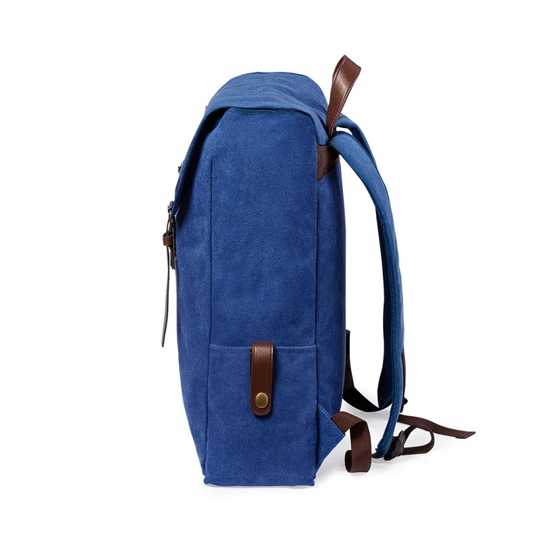 Sac à dos en toile 480g par m2 avec sangle de fixation et poignée de transport en similicuir SNORLAX