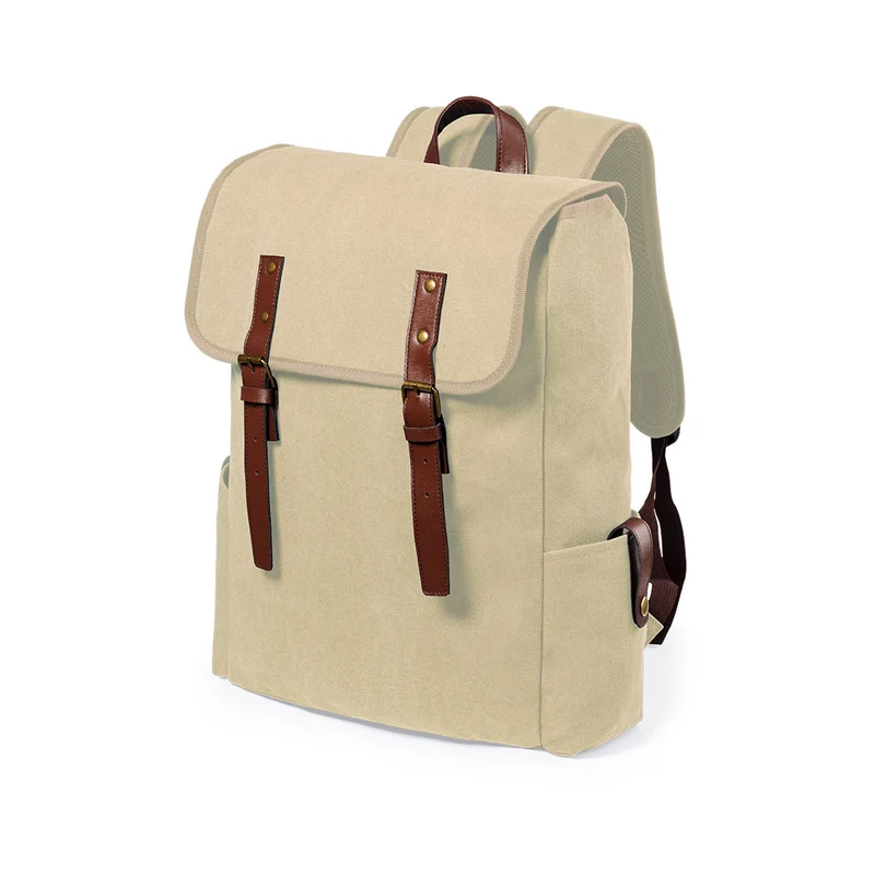 Sac à dos en toile 480g par m2 avec sangle de fixation et poignée de transport en similicuir SNORLAX