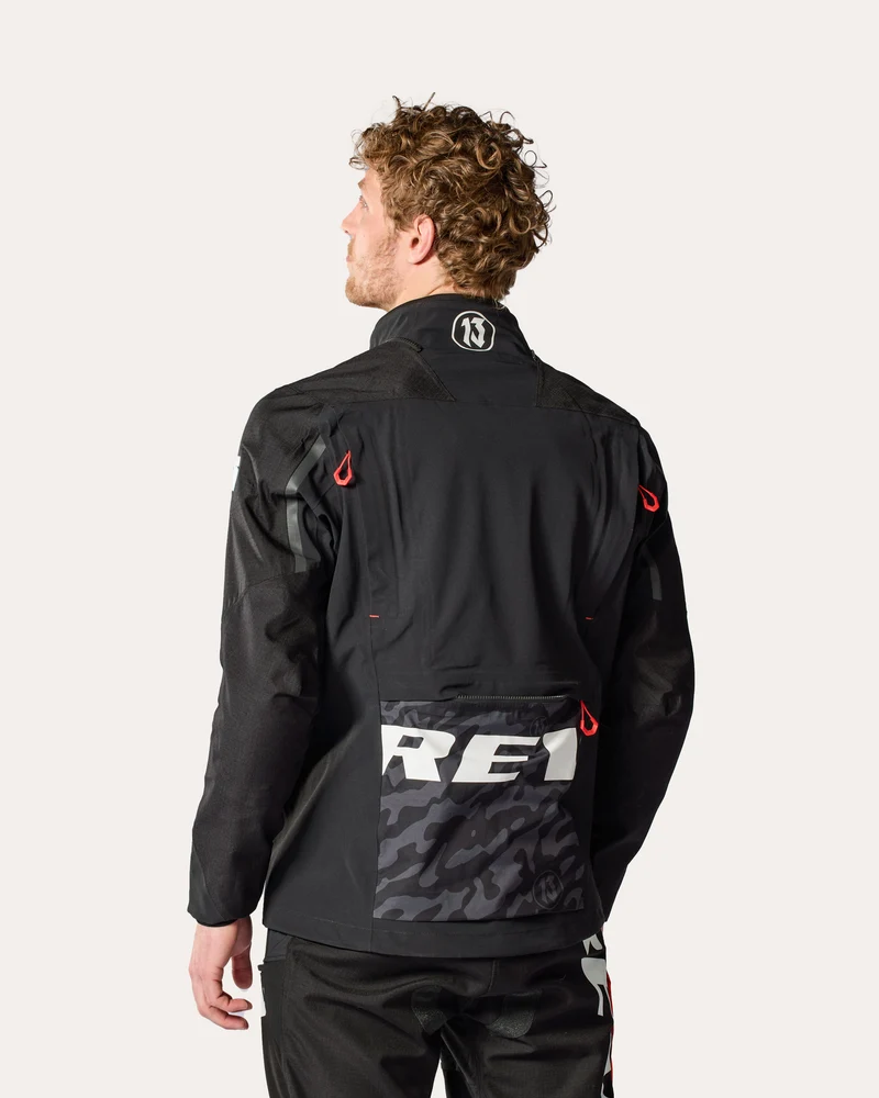 Jacket Vision H2O | Black-Red