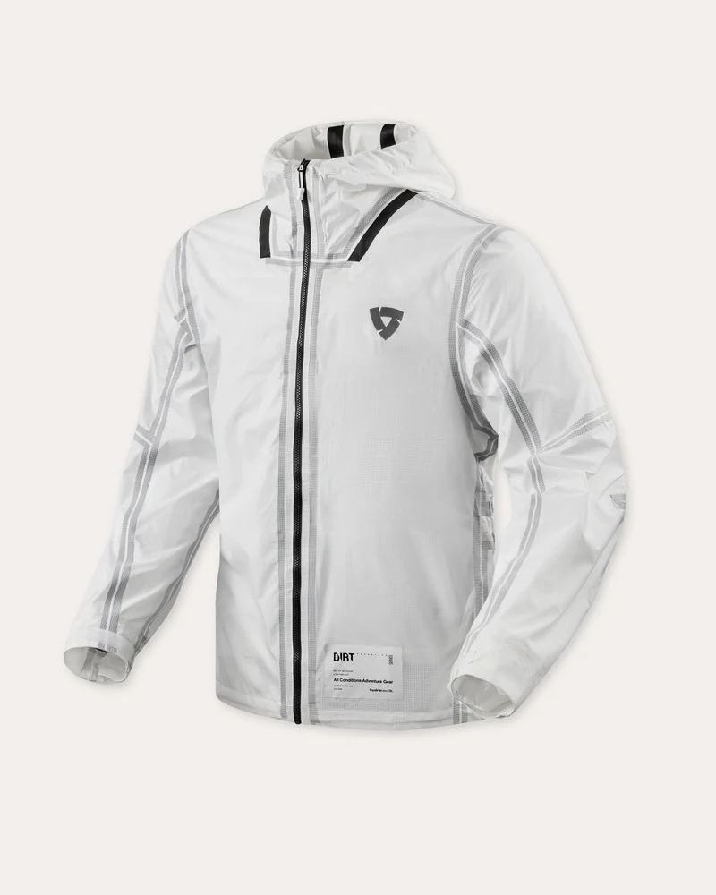 Rain Jacket Barrier 2 H2O | White