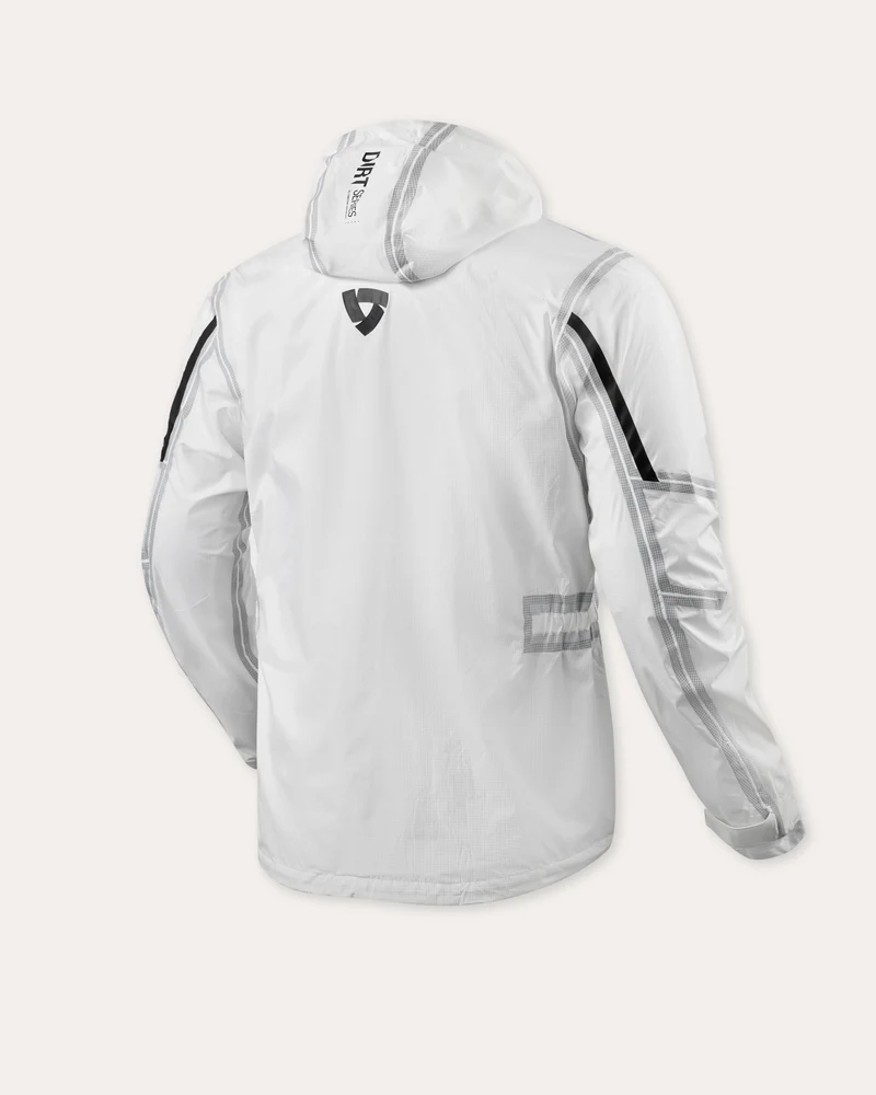 Rain Jacket Barrier 2 H2O | White