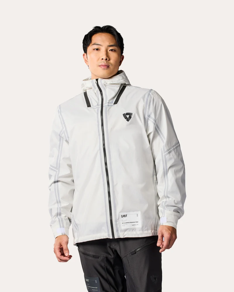 Rain Jacket Barrier 2 H2O | White