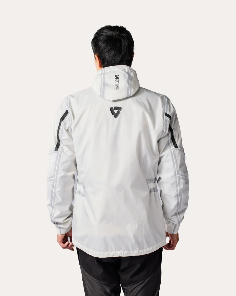 Rain Jacket Barrier 2 H2O | White
