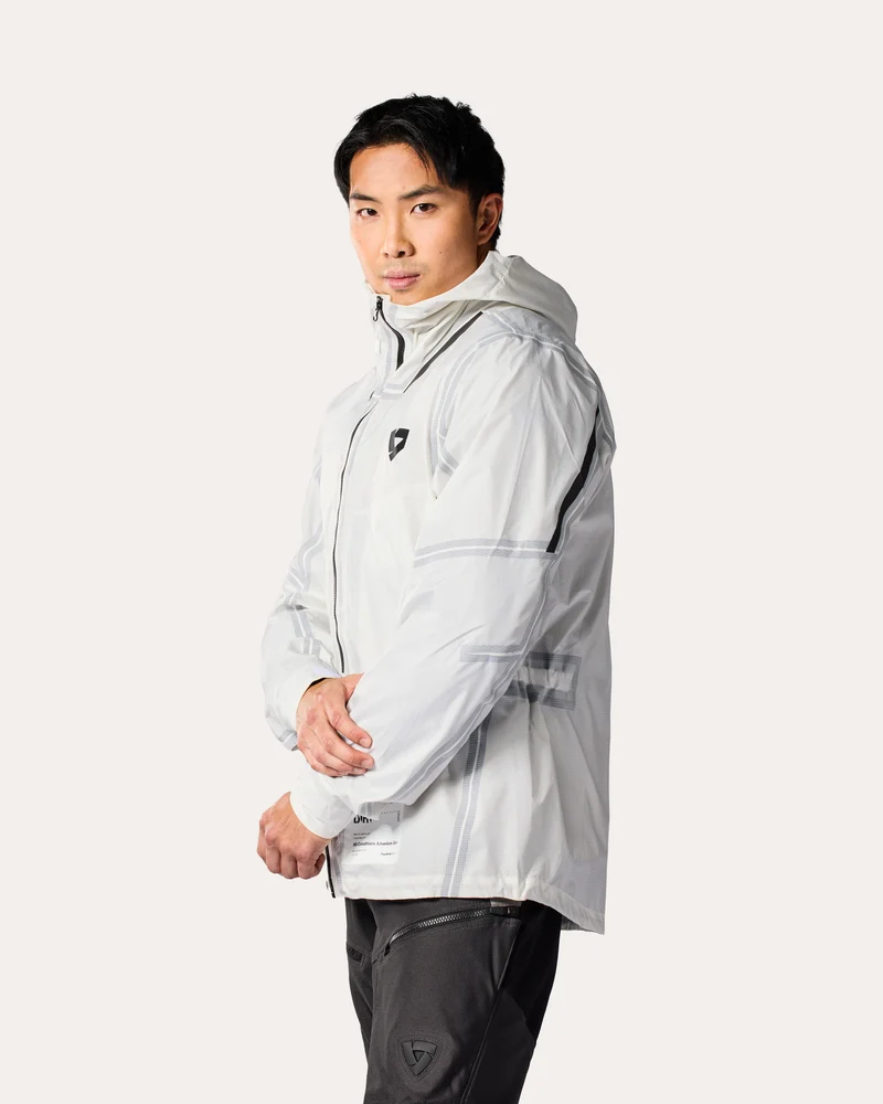 Rain Jacket Barrier 2 H2O | White