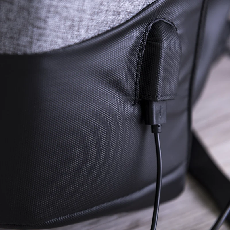 Sac à dos antivol avec dos et bretelles rembourrées en nylon 1200d BILTRIX