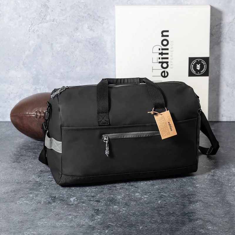Sac haut de gamme doublé à l'intérieur en tissu doux effet nylon DUFRESS