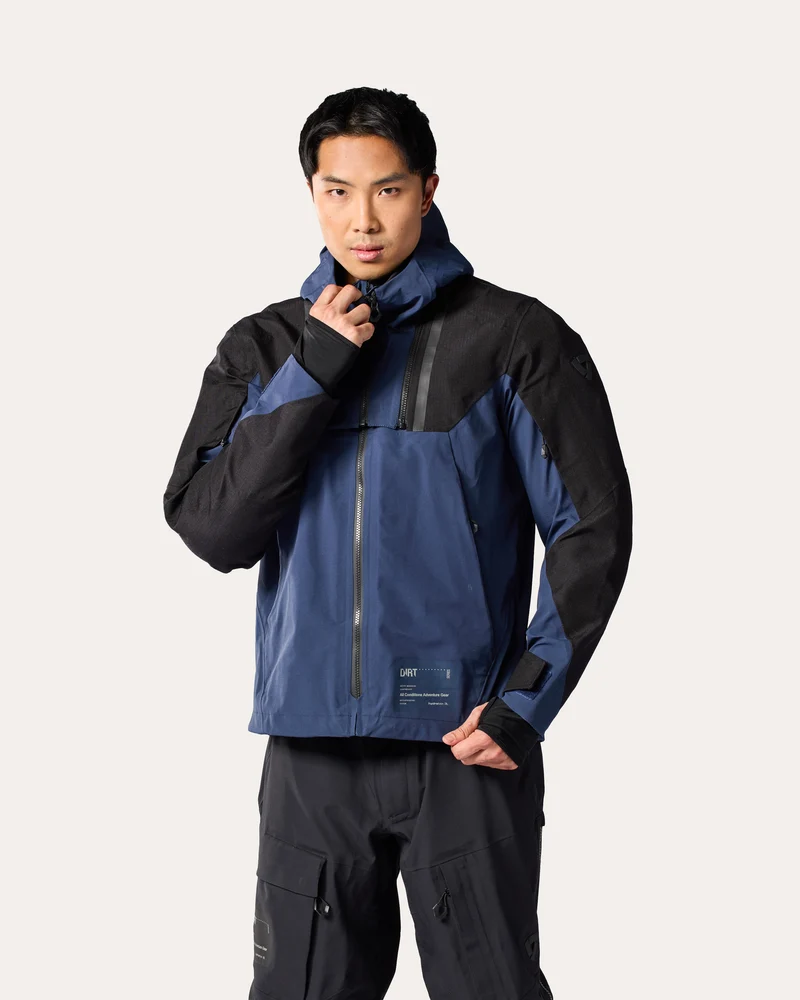 Jacket Component 3 H2O | Black-Dark Blue