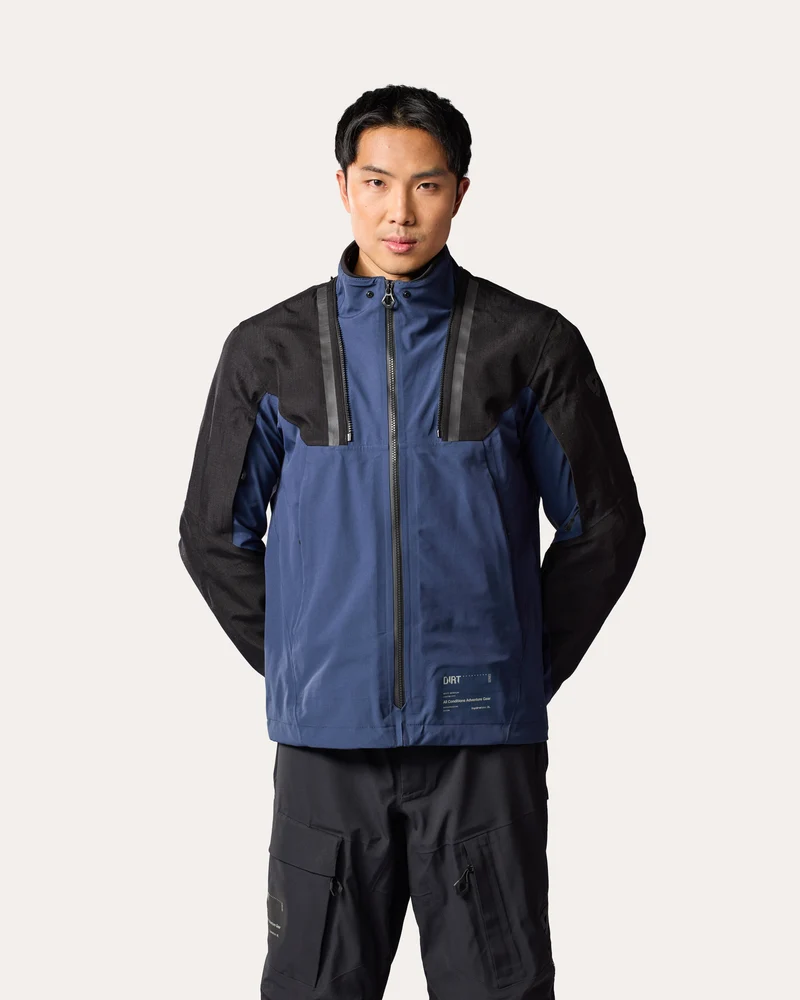 Jacket Component 3 H2O | Black-Dark Blue