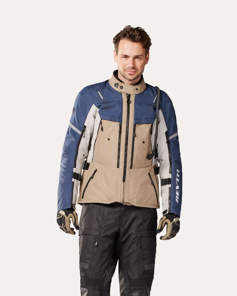 Jacket Sand 5 H2O | Silver-Blue