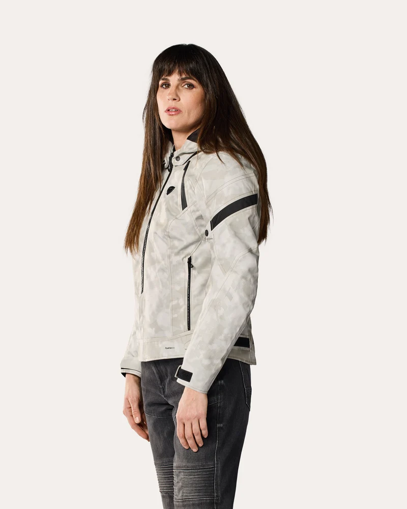 Jacket Flare 3 H2O Ladies | Camo Grey-White