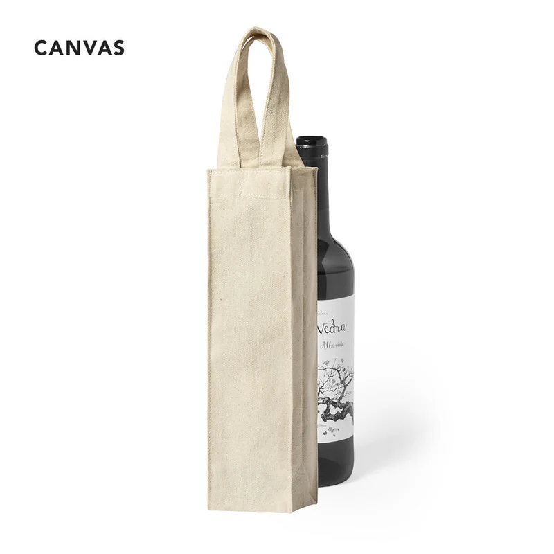 Sac en toile pour une bouteille de vin 75cl YAIZA