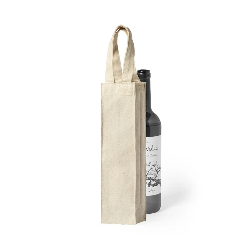 Sac en toile pour une bouteille de vin 75cl YAIZA