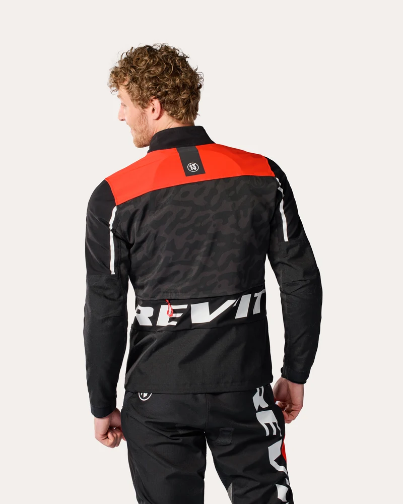 Jacket Africa | Black-Red