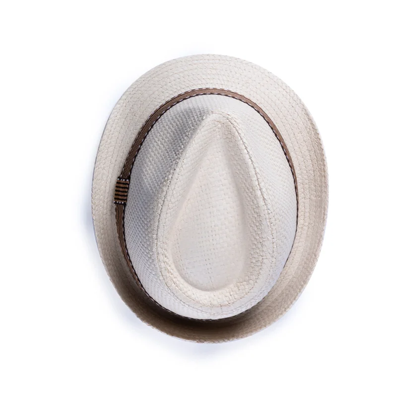 Chapeau en fibre synthétique avec un ruban extérieur élégant cousu KAOBEX